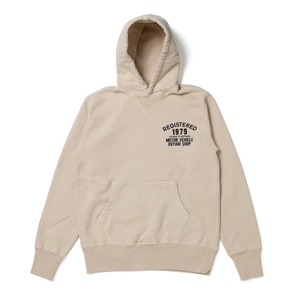 Studio D'Artisan Printed Hoodie - Beige - Picture 2 of 2